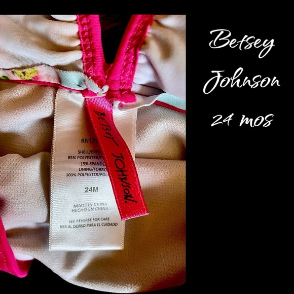 Betsey Johnson 24 months swimsuit - Picture 3 of 5